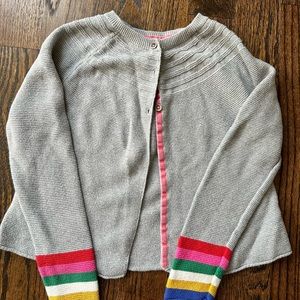 Mini Boden Cotton Cashmere mix cardigan Size 9/10